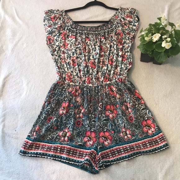 Express Other - Express floral romper